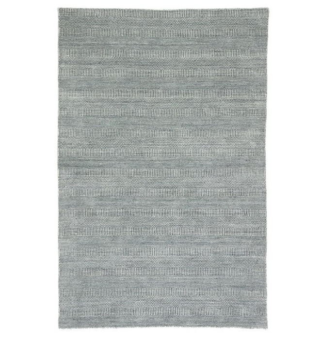 Jaipur Trendier Minuit Area Rug - Abstract Gray & Blue Design